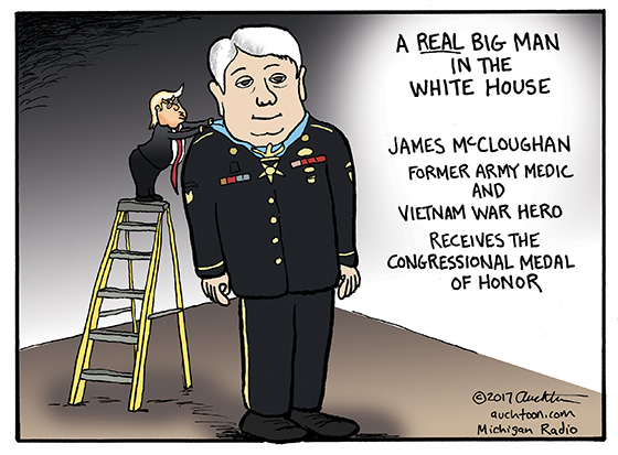 Former Army Medic and Vietnam War Hero James McCloughan